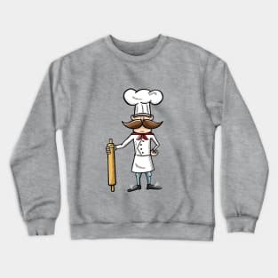 Chef Character Crewneck Sweatshirt